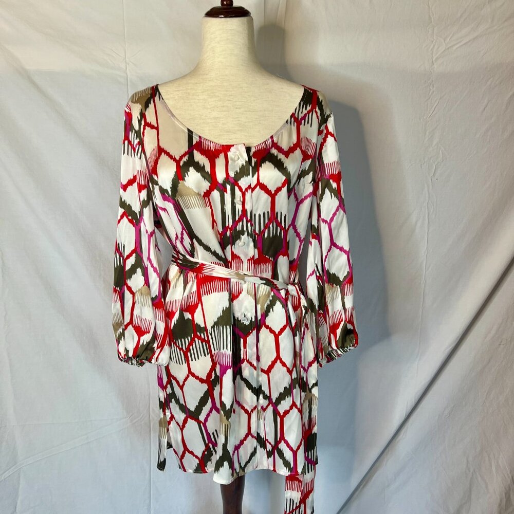 Escada 100% Silk Mini Dress